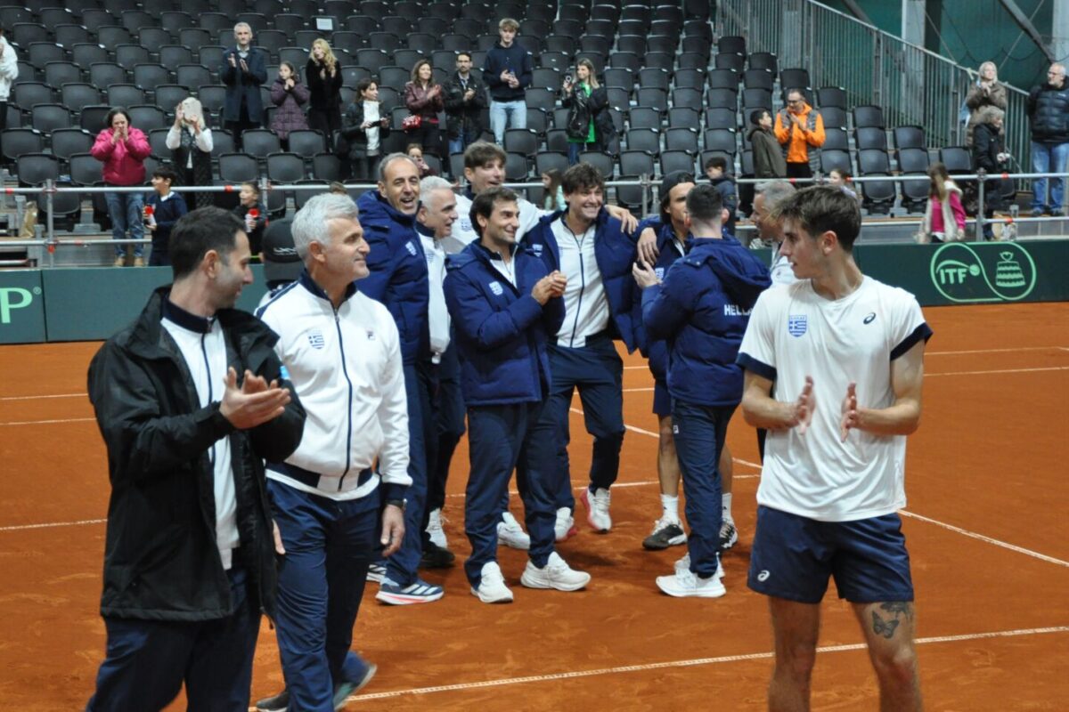 Davis Cup. Η Ελλάδα νίκησε την Αίγυπτο και επέστρεψε στο World Group I